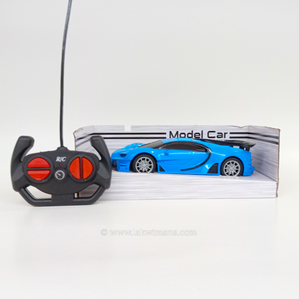 Remote Control Blue Racing Model Car